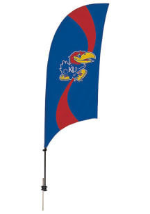 Kansas Jayhawks 7.5 Foot Spike Base Tall Team Flag
