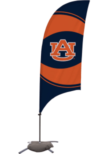 Auburn Tigers 7.5 Foot Cross Base Tall Team Flag