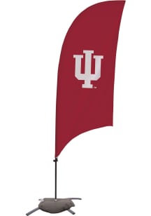 Indiana Hoosiers 7.5 Foot Cross Base Tall Team Flag