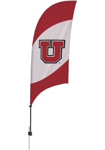 Utah Utes 7.5 Foot Spike Base Tall Team Flag