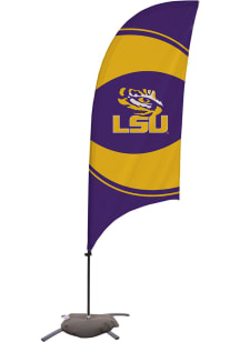 LSU Tigers 7.5 Foot Cross Base Tall Team Flag