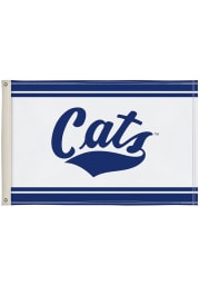 Montana State Bobcats 2x3 White Silk Screen Grommet Flag