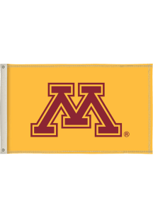 Minnesota Golden Gophers 3x5 Maroon Silk Screen Grommet Flag