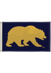 Cal Golden Bears 3x5 Blue Silk Screen Grommet Flag