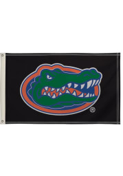 Florida Gators 3x5 Black Silk Screen Grommet Flag