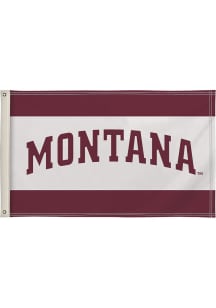 Montana Grizzlies 3x5 White Silk Screen Grommet Flag
