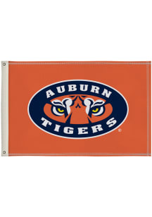 Auburn Tigers 2x3 Orange Silk Screen Grommet Flag