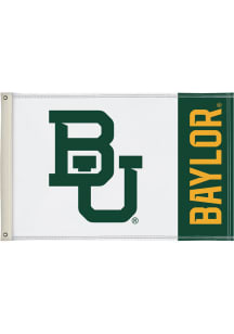 Baylor Bears 2x3 White Silk Screen Grommet Flag
