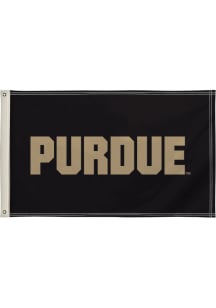 Purdue Boilermakers 3x5 Black Silk Screen Grommet Flag
