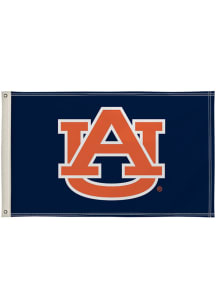 Auburn Tigers 3x5 Blue Silk Screen Grommet Flag