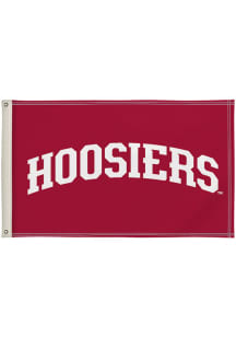 Indiana Hoosiers 3x5 Red Silk Screen Grommet Flag