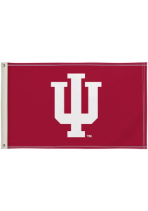 Indiana Hoosiers 3x5 Red Silk Screen Grommet Flag