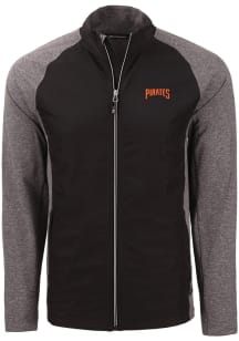 Cutter and Buck Pittsburgh Pirates Mens Black Cooperstown  Adapt Eco Big and Tall Light Weight Jac..
