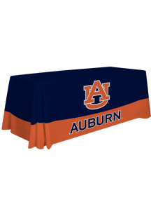 Auburn Tigers 6 Ft Fabric Tablecloth