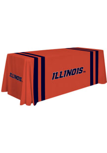 Illinois Fighting Illini 6 Ft Fabric Tablecloth