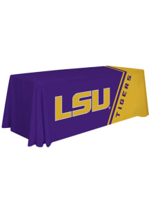LSU Tigers 6 Ft Fabric Tablecloth