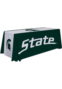 Green Michigan State Spartans 6 Ft Fabric Tablecloth