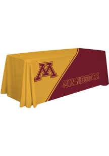 Maroon Minnesota Golden Gophers 6 Ft Fabric Tablecloth