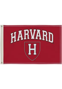 Harvard Crimson 2x3 Red Silk Screen Grommet Flag