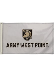 Army Black Knights 3x5 White Silk Screen Grommet Flag