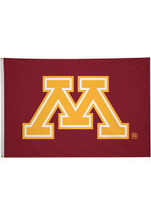 Minnesota Golden Gophers 4x6 Maroon Silk Screen Grommet Flag