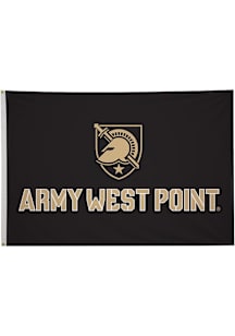 Army Black Knights 5x8 Silk Screen Grommet Flag - Black