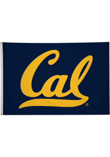 Cal Golden Bears 5x8 Navy Blue Silk Screen Grommet Flag