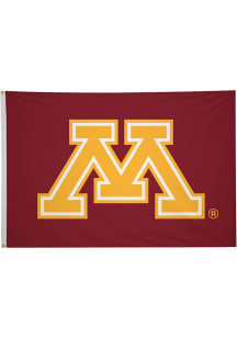 Minnesota Golden Gophers 5x8 Maroon Silk Screen Grommet Flag