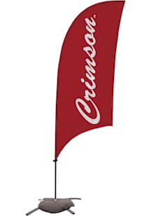 Harvard Crimson 7.5 Foot Spike Base Tall Team Flag