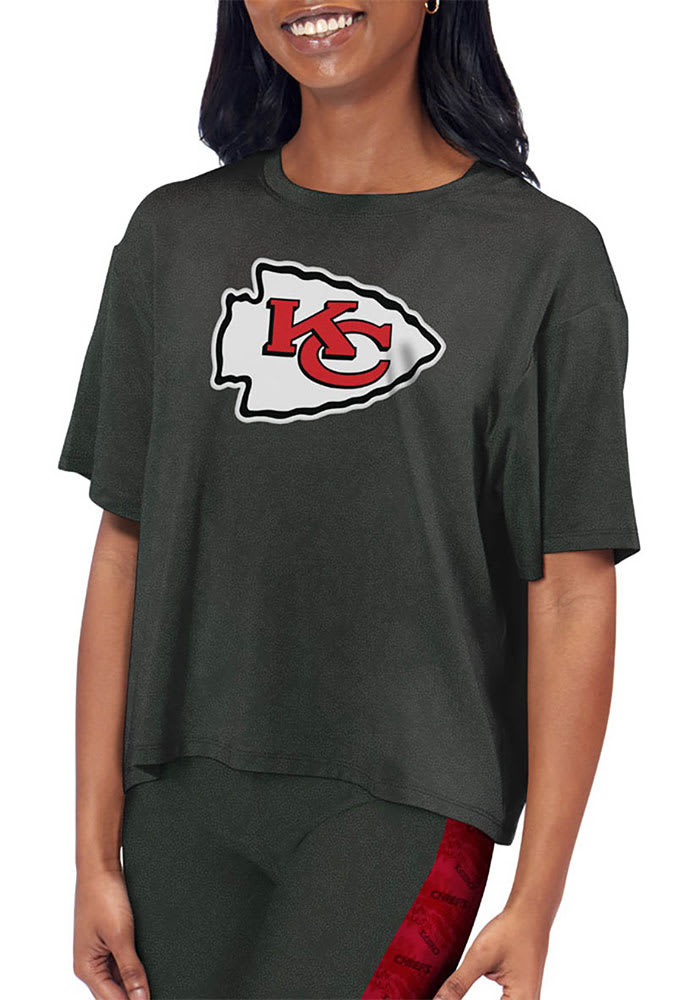 kansas city chiefs women's crop top