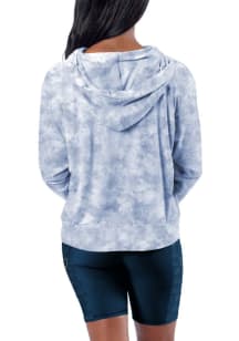 St Louis Blues Womens Navy Blue Fabtop Hooded Sweatshirt