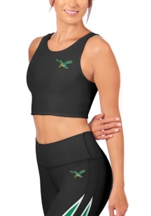 Philadelphia Eagles Womens Black Strappy Tank Top