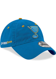 New Era St Louis Blues GCP New Logo 9TWENTY Adjustable Hat - Light Blue