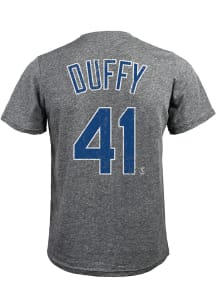 Danny Duffy Kansas City Royals Grey Tri-blend Short Sleeve Fashion Player T Shirt