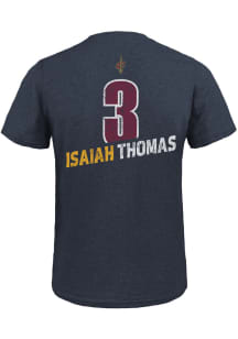 Isaiah Thomas Cleveland Cavaliers Navy Blue Record Holder Short Sleeve Fashion Player T Shirt
