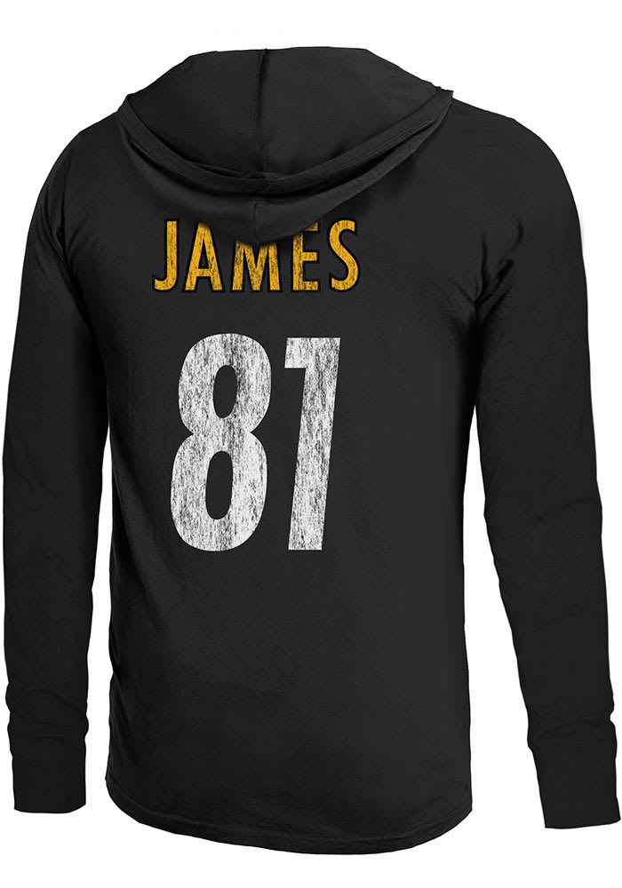Jesse James Pittsburgh Steelers Mens Black Primary N N Player Hood