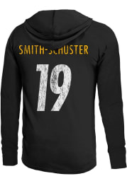JuJu Smith-Schuster Pittsburgh Steelers Mens Black Primary Name And Number Player Hood