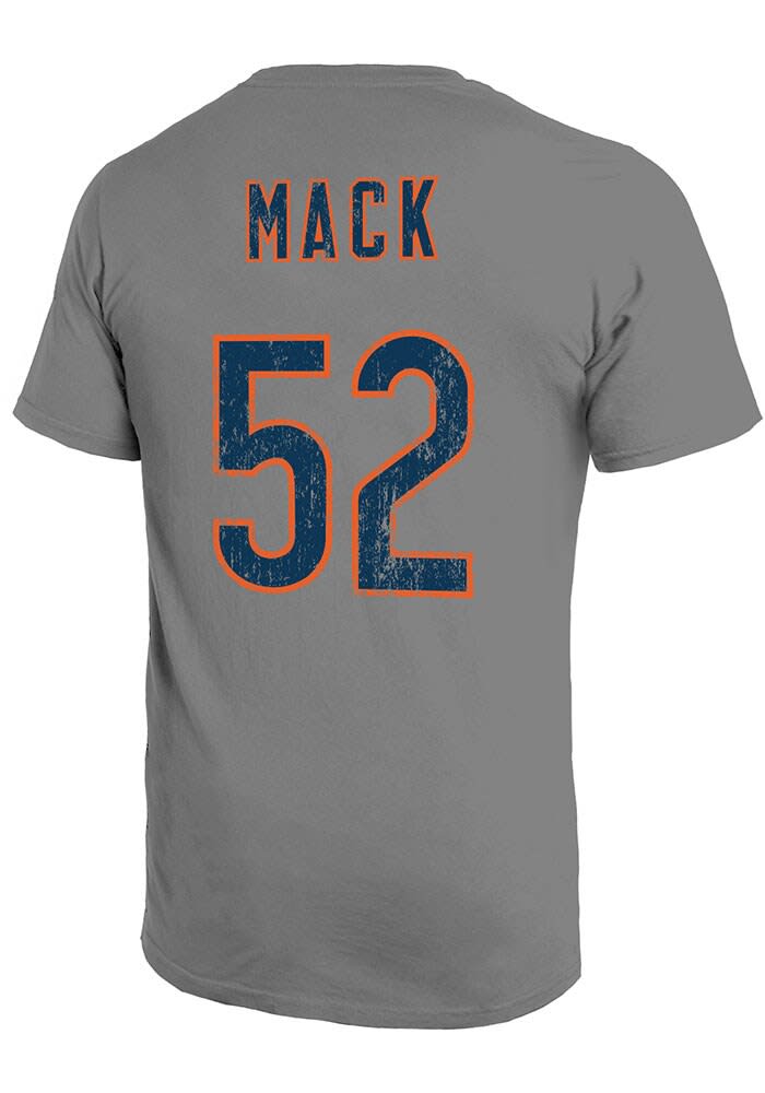 Outerstuff Big Boys Khalil Mack Orange Chicago Bears Mainliner Player Name  and Number T-shirt - ShopStyle