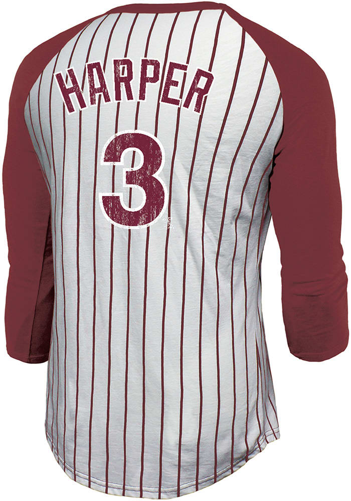 Bryce Harper Philadelphia Phillies New Era Women's Pinstripe Name