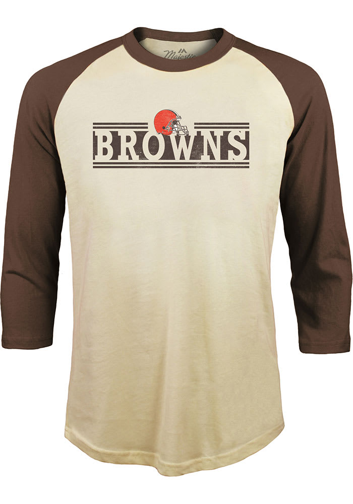 Nike Cleveland Browns Brown Playbook Long Sleeve T Shirt