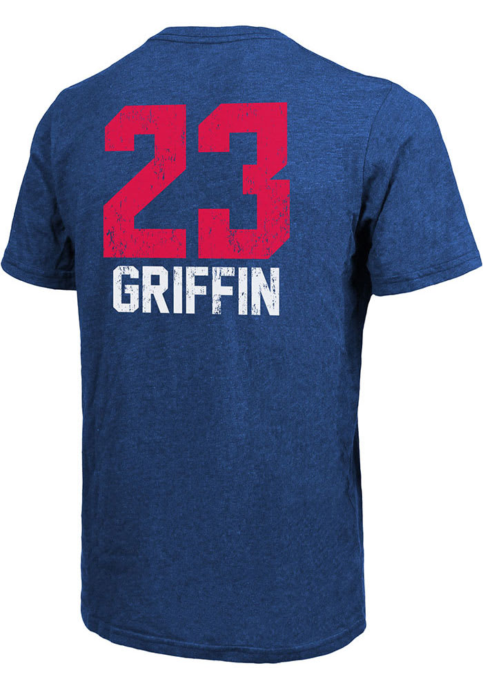 Blake Griffin Detroit Pistons Blue Aldo Short Sleeve Fashion Player T Shirt