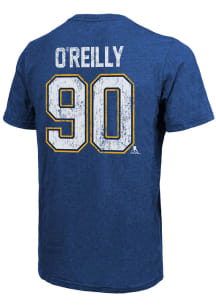 Ryan O'Reilly St Louis Blues Blue Primary Player Short Sleeve Fashion Player T Shirt