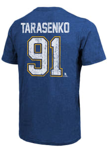 Vladimir Tarasenko St Louis Blues Blue Primary Player Short Sleeve Fashion Player T Shirt
