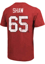 Andrew Shaw Chicago Blackhawks Red Primary Player Short Sleeve Fashion Player T Shirt
