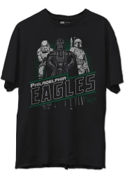 Junk Food Clothing Philadelphia Eagles Black Star Wars Empire Short Sleeve T Shirt