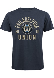 Philadelphia Union Navy Blue BALL HOG Short Sleeve Fashion T Shirt