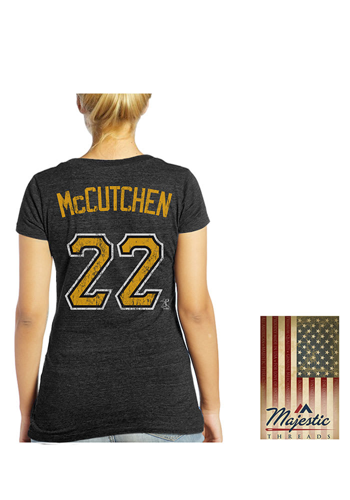 Women's Pittsburgh Pirates Andrew McCutchen Majestic Gold