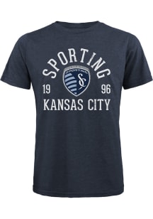 Sporting Kansas City Navy Blue BALL HOG Short Sleeve Fashion T Shirt