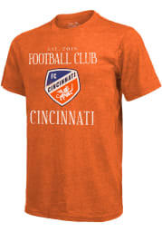 FC Cincinnati Orange Established Short Sleeve Fashion T Shirt