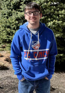 FC Cincinnati Mens Blue Sideline Fashion Hood
